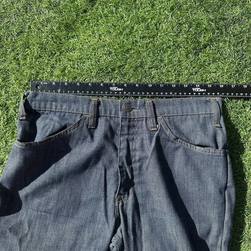 Vintage 1974‎ Levi 646 Jeans 32 x 29.5 Big E Denim 646-1918 Dark Wash